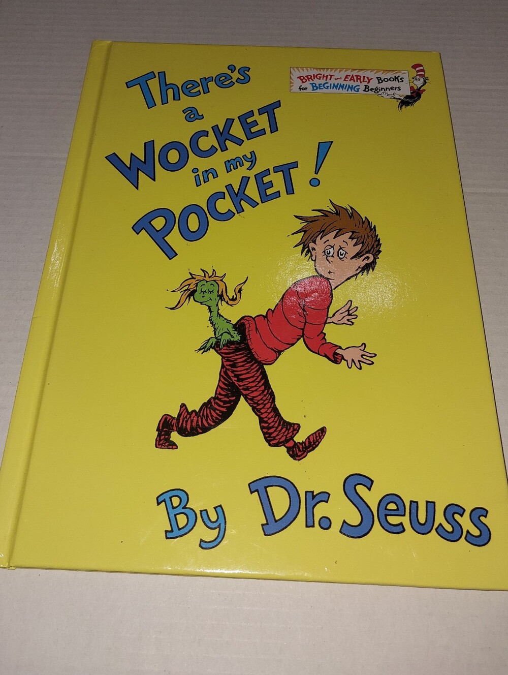 Dr. Seuss Yellow Wocket in My Pocket Picture Book